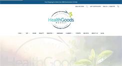 Desktop Screenshot of healthgoods.com